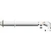 Kit scarico fumi coassiale Ø 60/100 mm per caldaie Ariston