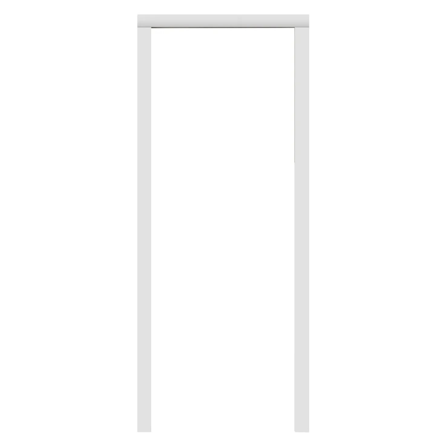 Kit telaio porta in PVC bianco pastello