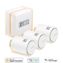 Kit Termostato Smart Home Netatmo + 3 valvole smart