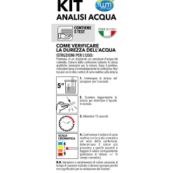 Kit Test durezza acqua 5 pz
