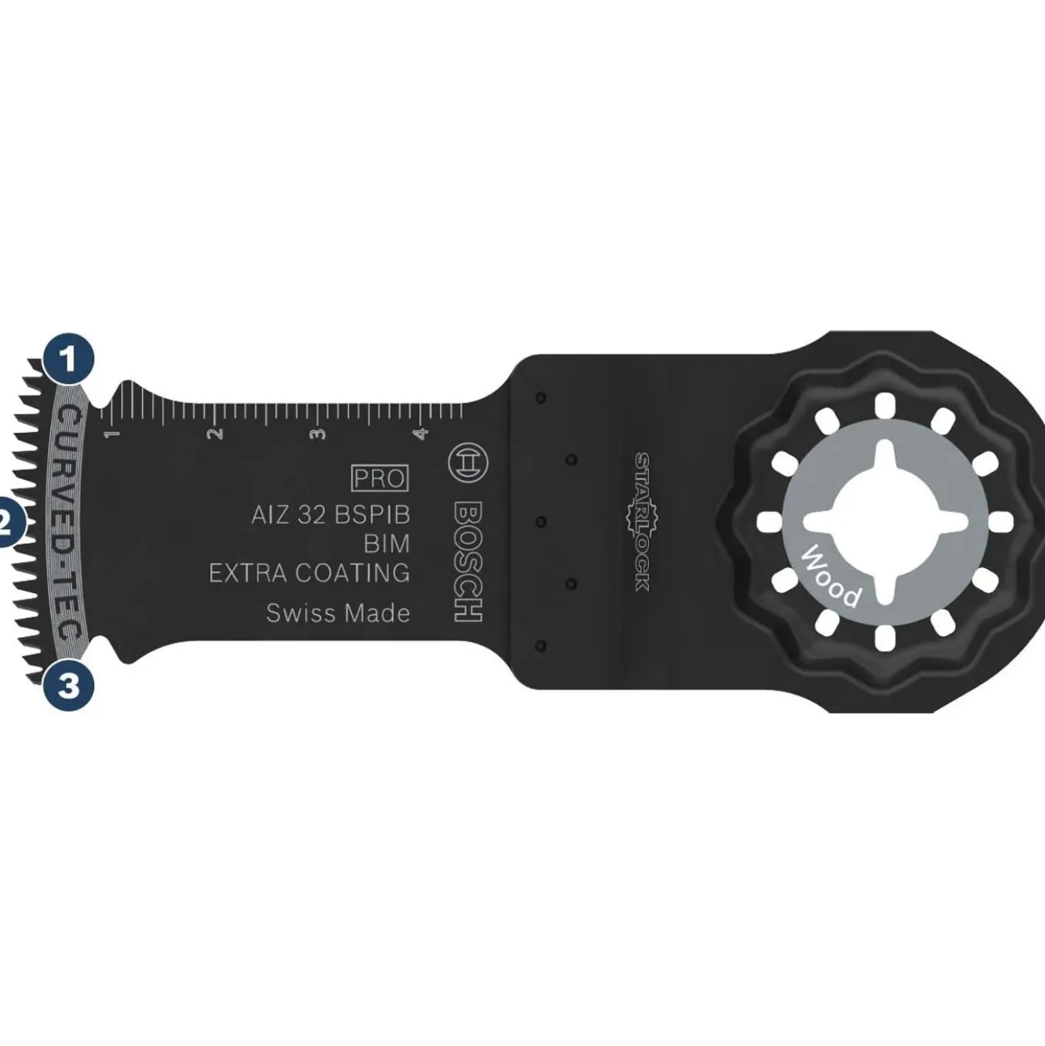 Lama Bosch per utensile multifunzione PRO AIZ 32 BSPIB 32x50 mm