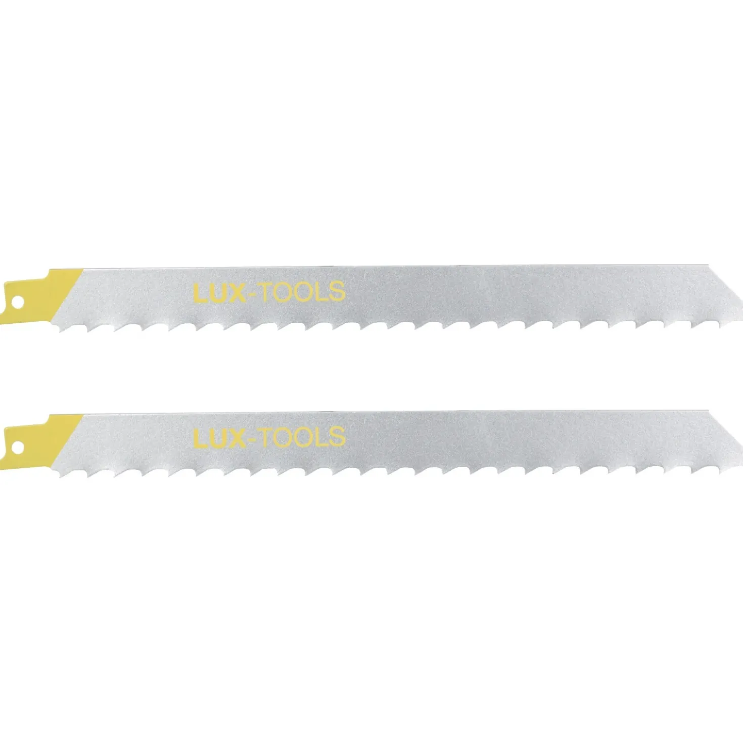 Lama per sega LUX-TOOLS a gattuccio per legno grezza 225 mm 2 pz