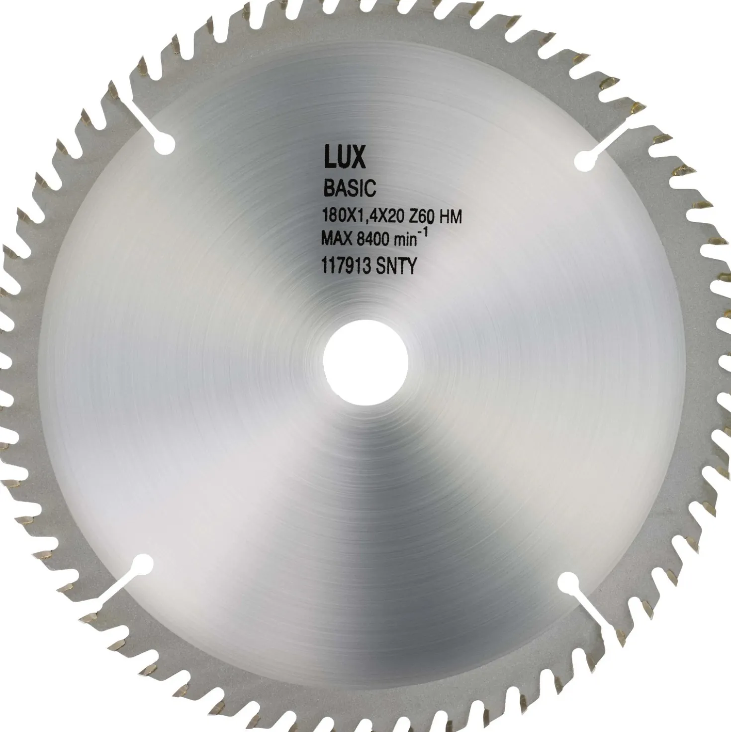 Lama sega circolare LUX-TOOLS HM legno 60 denti Ø 180 mm