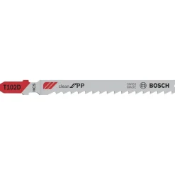Lama seghetto alternativo Bosch T 102 D Clean for PP L 100 mm 3 pz