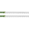 Lame lunghe per seghetto alternativo LUX-TOOLS con codolo a U L 132 mm 2 pz