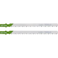 Lame lunghe per seghetto alternativo LUX-TOOLS codolo a T L 132 mm 2 pz