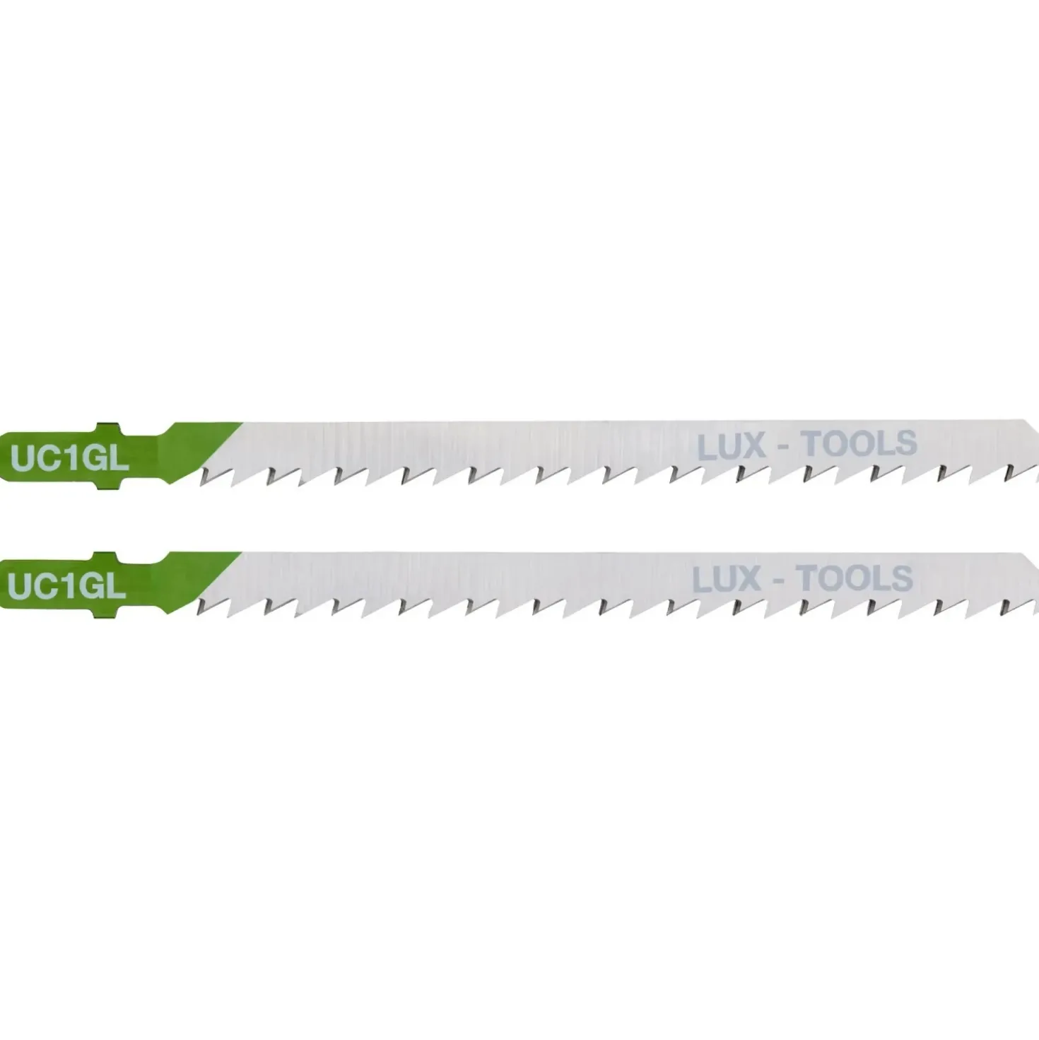 Lame lunghe per seghetto alternativo LUX-TOOLS codolo a T L 132 mm 2 pz