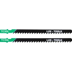 Lame per seghetto alternativo LUX-TOOLS legno codolo a U lunghe 2 pz