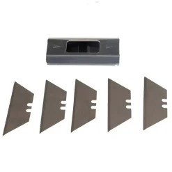 Lame trapezoidali in acciaio SK5 5 pz