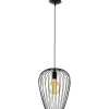 Lampada a sospensione Eglo Newtown Nero Ø 27,5 cm