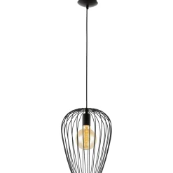 Lampada a sospensione Eglo Newtown Nero Ø 27,5 cm