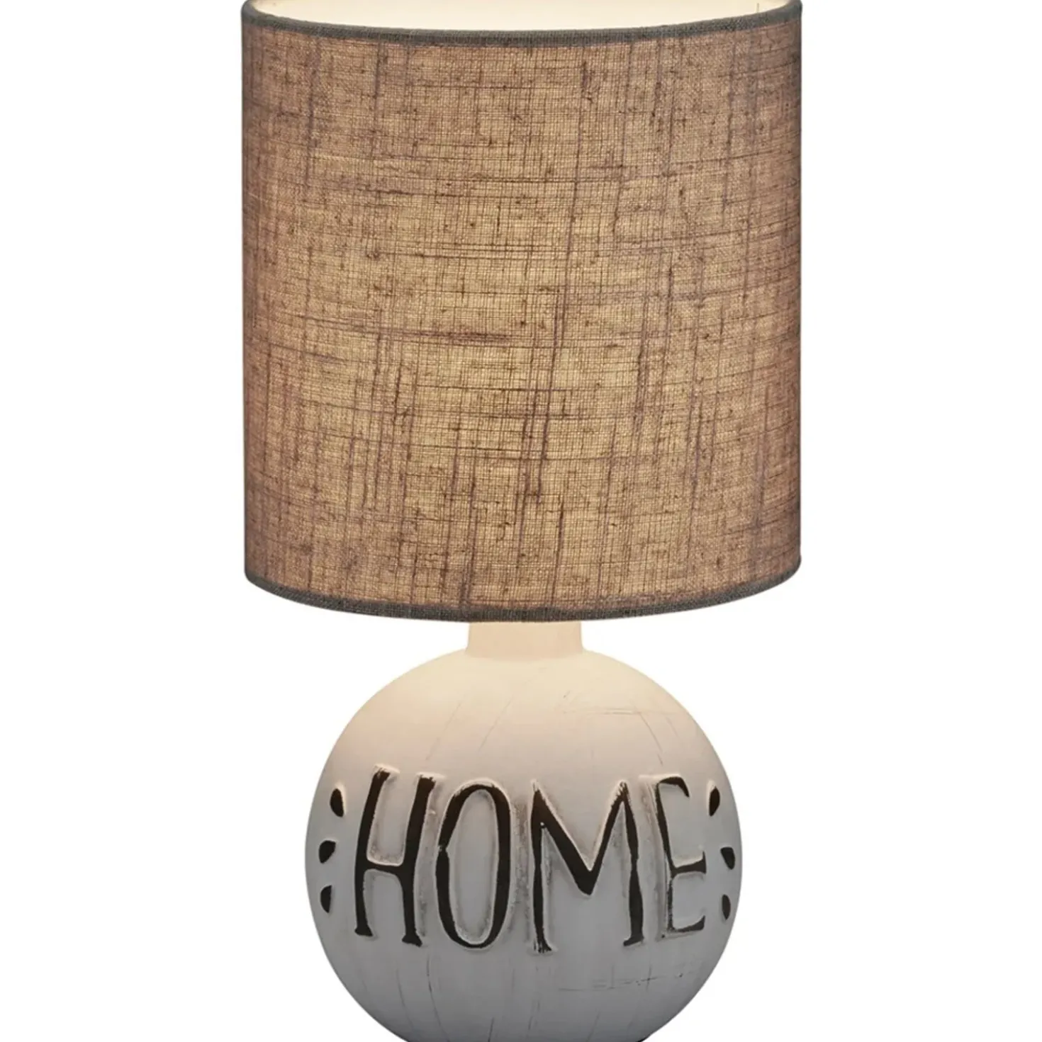 Lampada da tavolo ESNA - scritta HOME