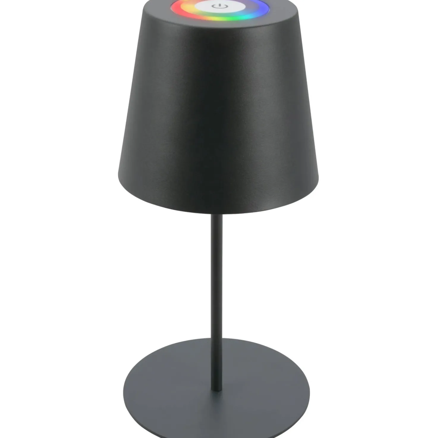 Lampada da tavolo LED Kiki 200 lm RGB+W Ø 10,5 x 36 cm antracite