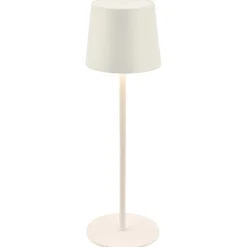 Lampada da tavolo LED Suta dimmerabile 120 lm H 33 cm bianco