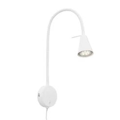 Lampada led Briloner Comfort Light da comodino 45 cm 400 lm bianca