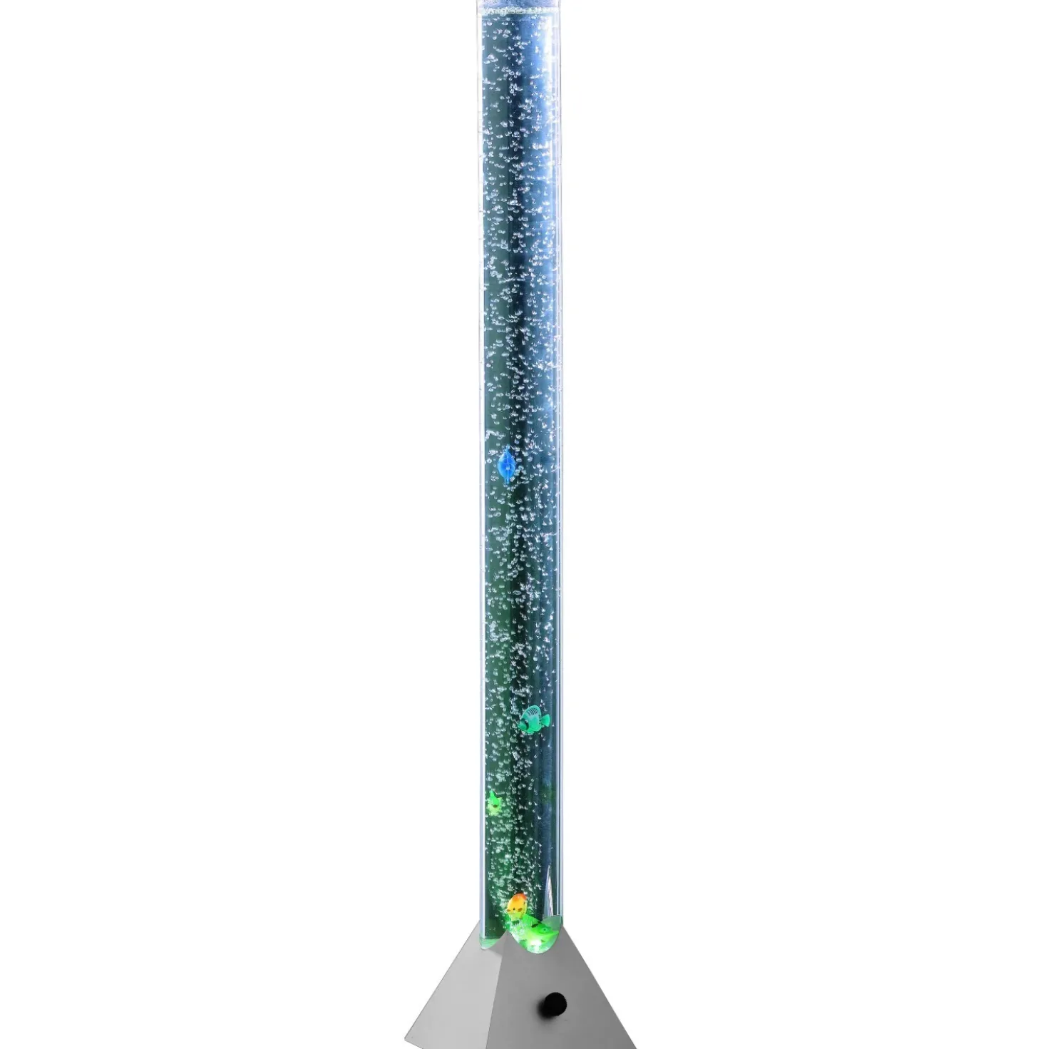 Lampada LED colonna d`acqua con bolle d`aria H 130 cm 3,6 W