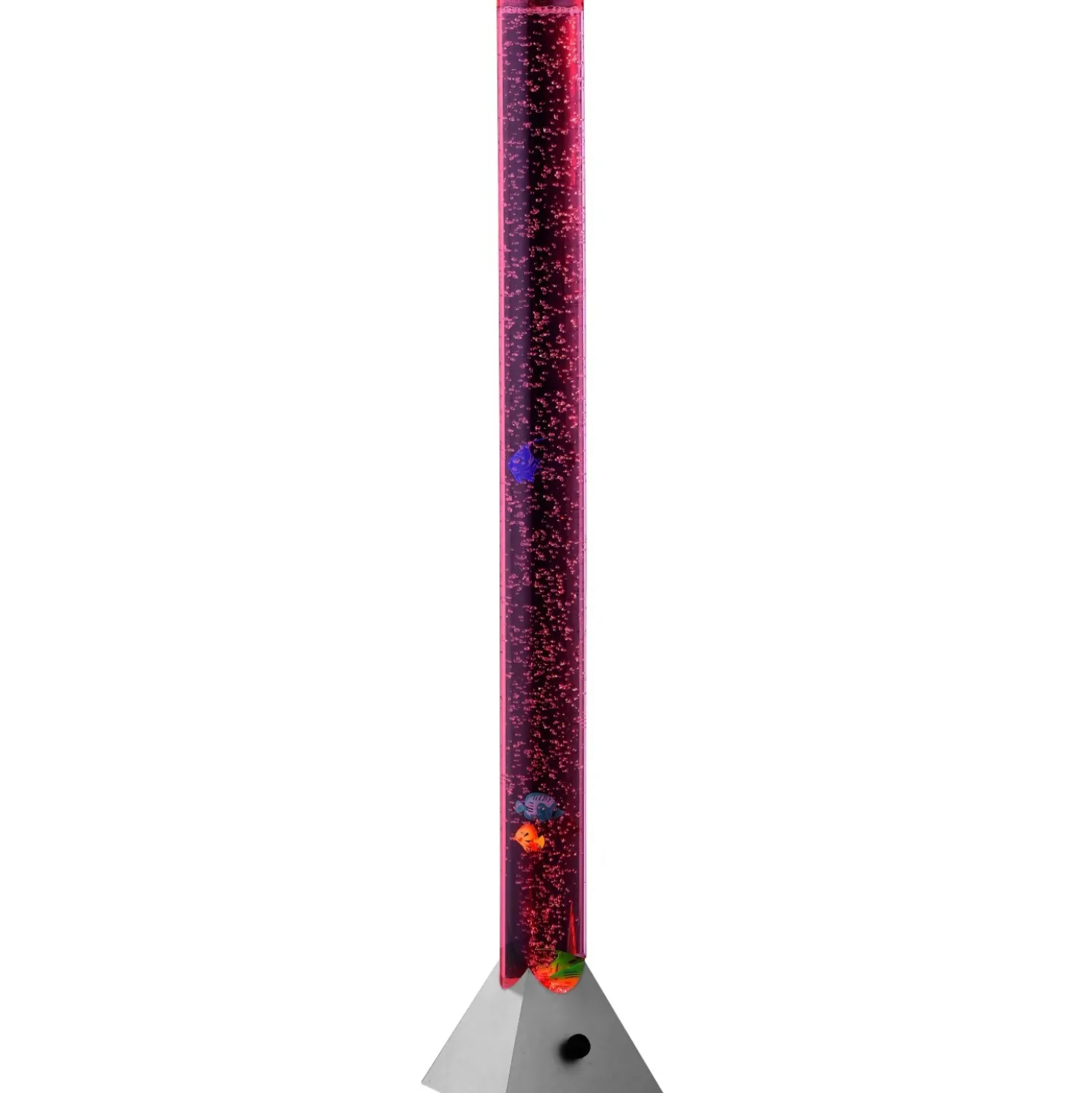 Lampada LED colonna d`acqua con bolle d`aria H 130 cm 3,6 W