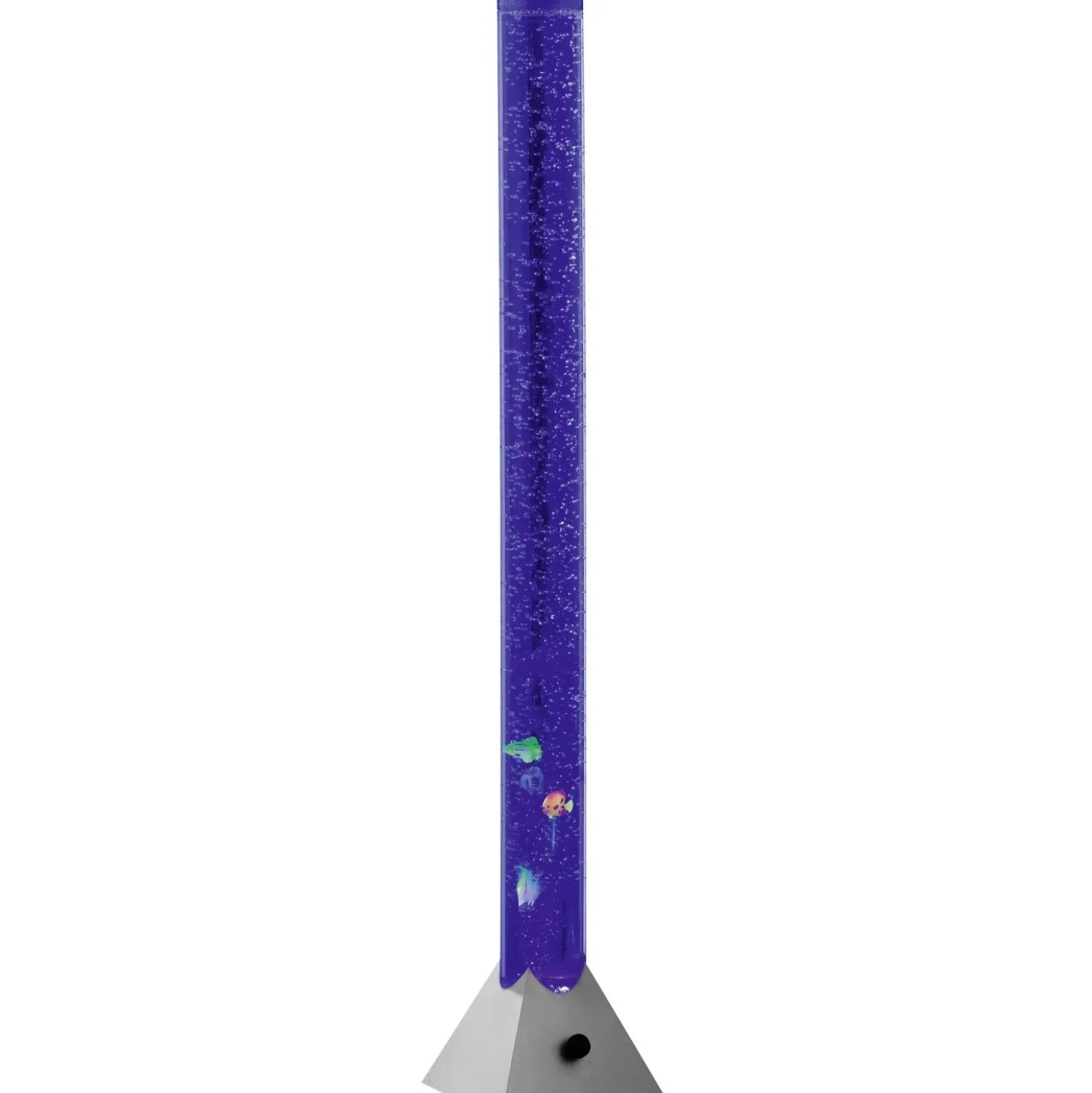 Lampada LED colonna d`acqua con bolle d`aria H 130 cm 3,6 W