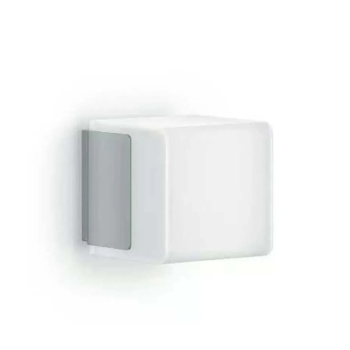 Lampada LED con rilevatore L 835 SC 13x11x11 cm argento