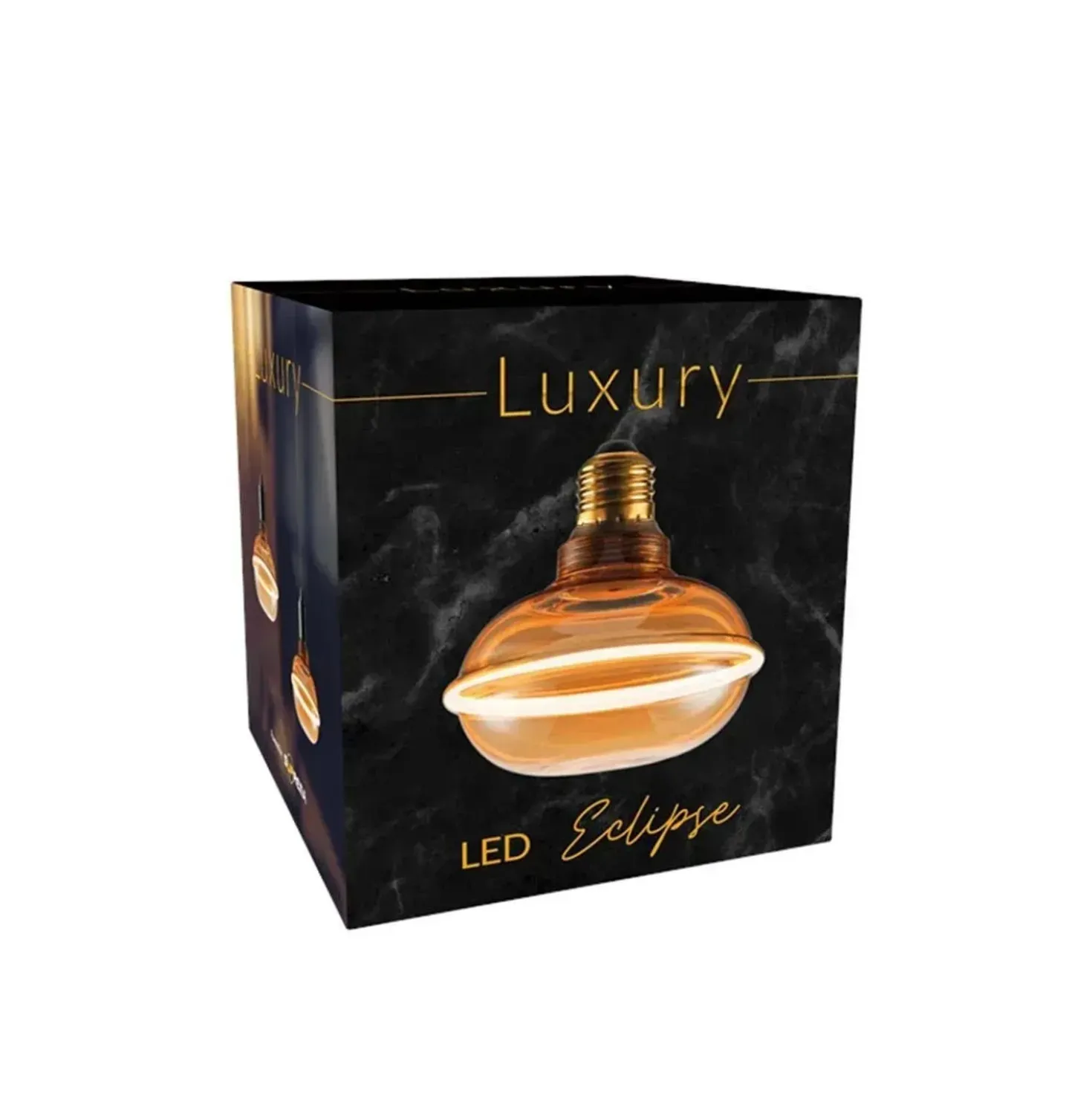 Lampada LED decorativa E8 eclipse Prismalux 265 lm ambrata