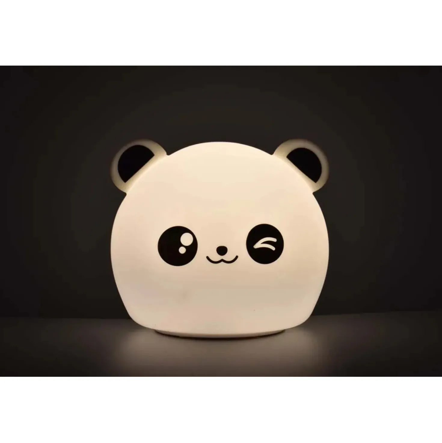 Lampada LED USB Cucciolight panda silicone 150x120x125 mm