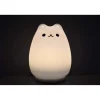 Lampada LED USB Cucciolight gatto silicone 190x120x120 mm