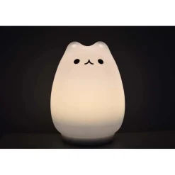 Lampada LED USB Cucciolight gatto silicone 190x120x120 mm