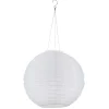 Lampada solare plastica bianco LED 300mAh 1,2V Ø300xH550 mm