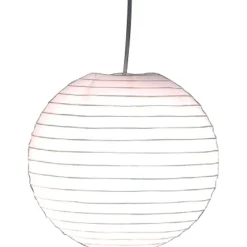 Lampadario a sospensione Paper pallone bianco Ø 40 cm