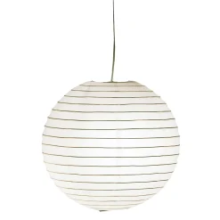 Lampadario a sospensione Paper pallone bianco Ø 40 cm