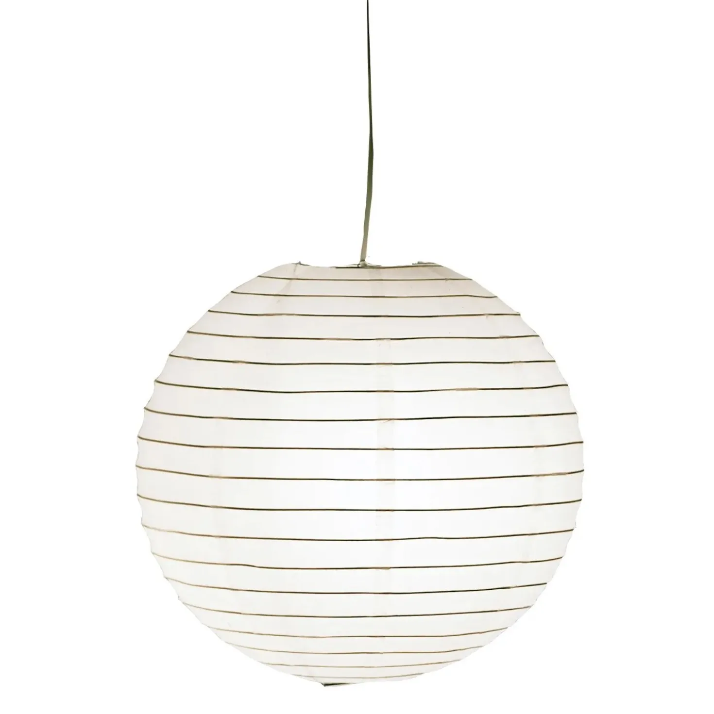 Lampadario a sospensione Paper pallone bianco Ø 40 cm