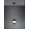Lampadario a sospensione da esterno Livenza 4 lati E27 in alluminio IP44 H 83 cm