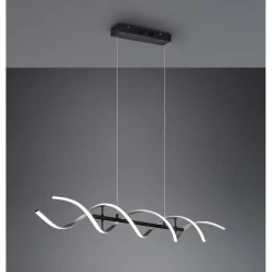Lampadario a sospensione Sequence LED regolabile con spirale in metallo Ø 105 cm
