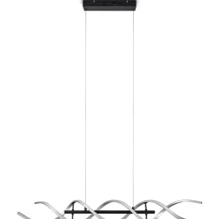 Lampadario a sospensione Sequence LED regolabile con spirale in metallo Ø 105 cm