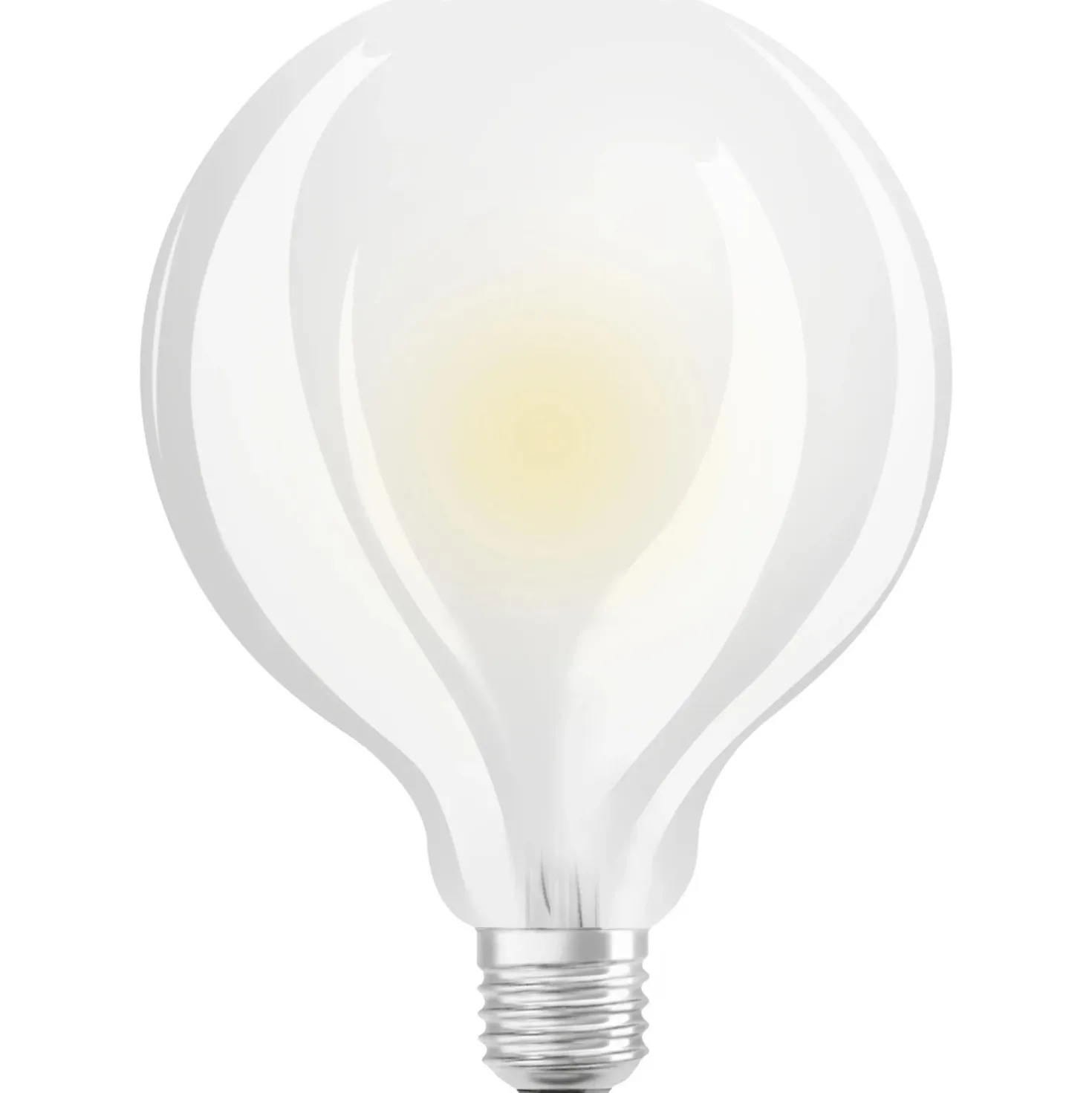 Lampadina LED E27 a globo smerigliata Osram 1521 lm bianco caldo