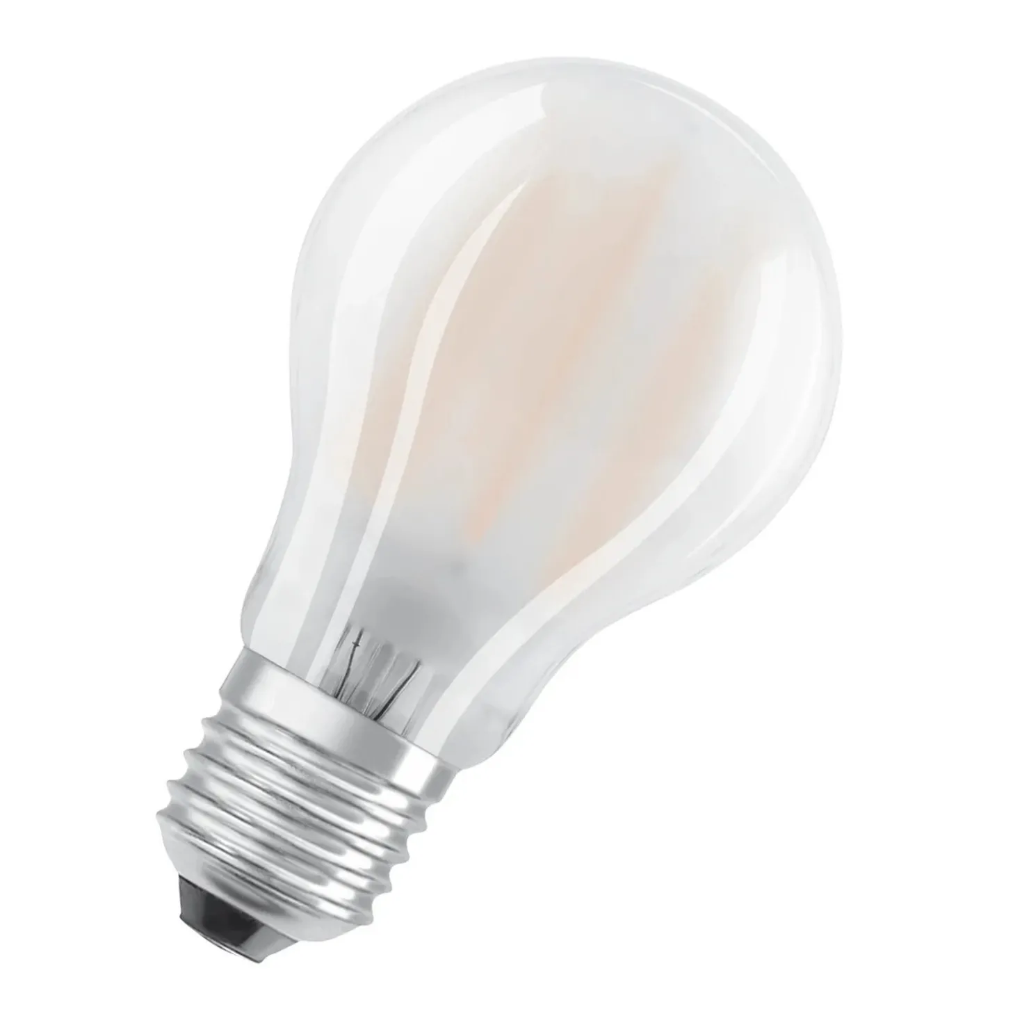 Lampadina LED E27 a goccia fil. Osram 1055 lm bianco caldo 3 pz