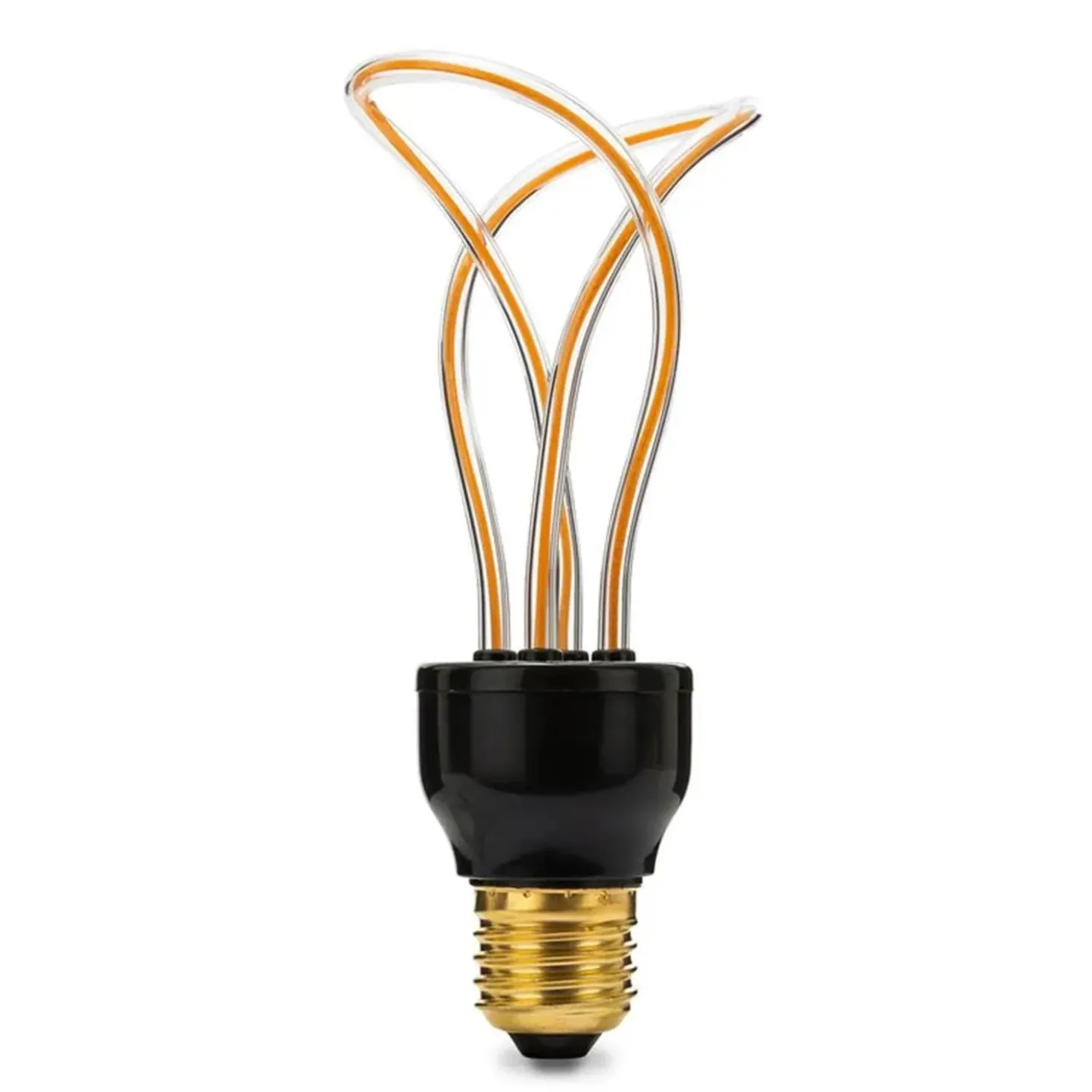 Lampadina LED E27 decorativa Artist doppio irregolare 480 lm bianco caldo