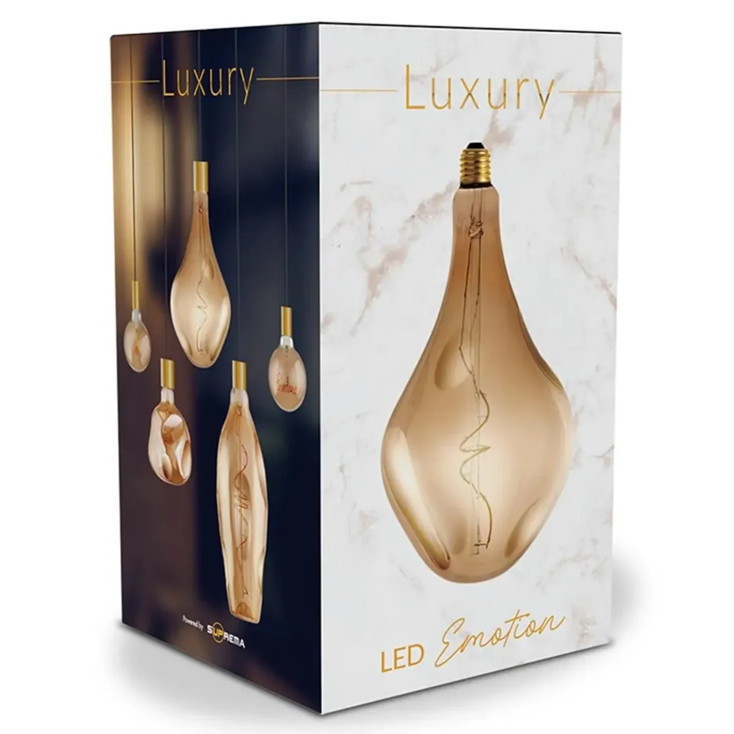 Lampadina LED E27 decorativa Alien Giant 200 lm bianco caldo