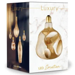 Lampadina LED E27 decorativa Globo Alien 180 lm bianco caldo