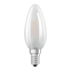 Lampadina LED E14 forma a candela Osram 806lm bianco caldo