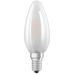 Lampadina LED E14 forma a candela Osram 806lm bianco caldo