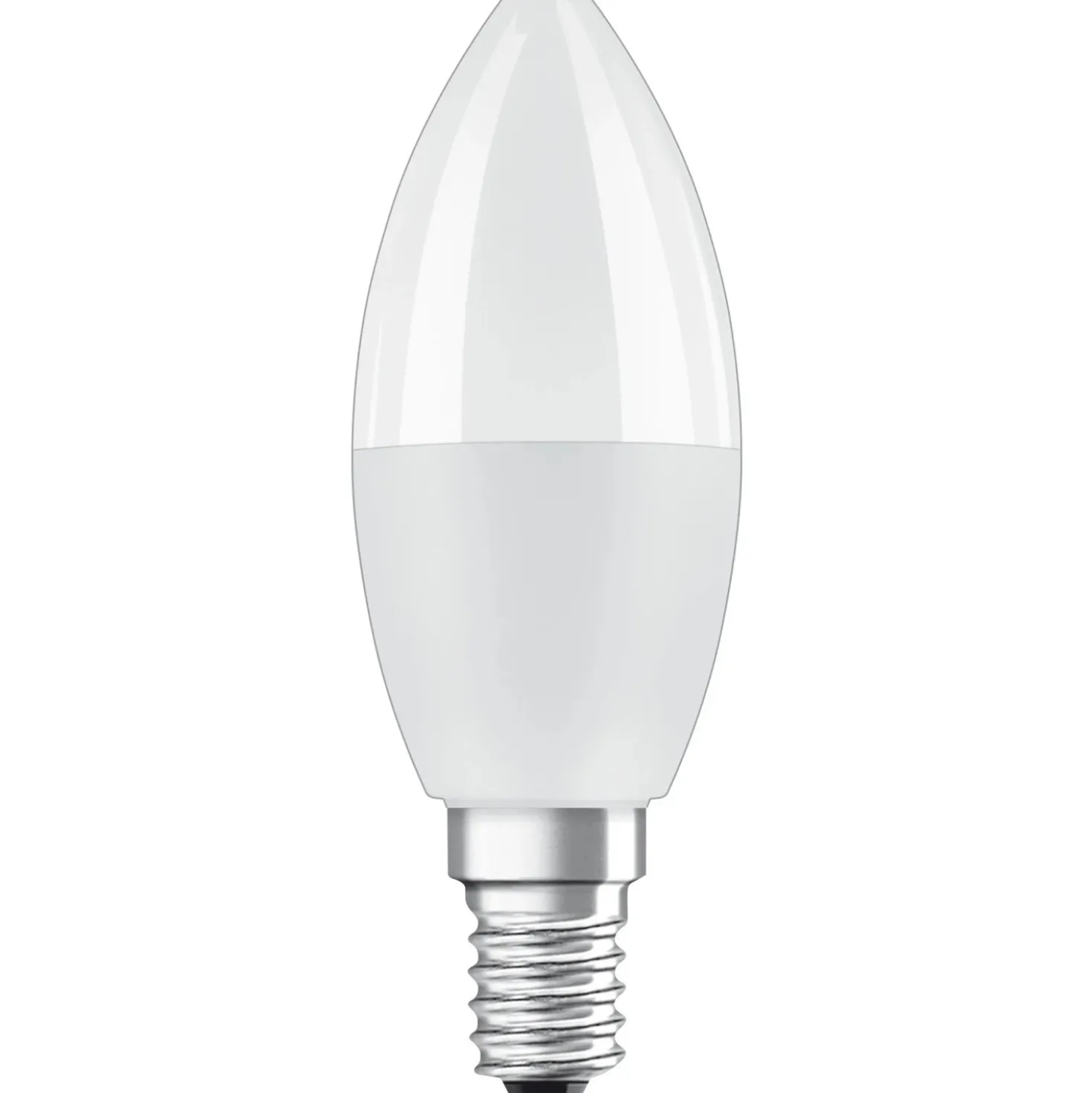 Lampadina LED E14 RGBW E14 forma a candela Osram 470lm multicolore
