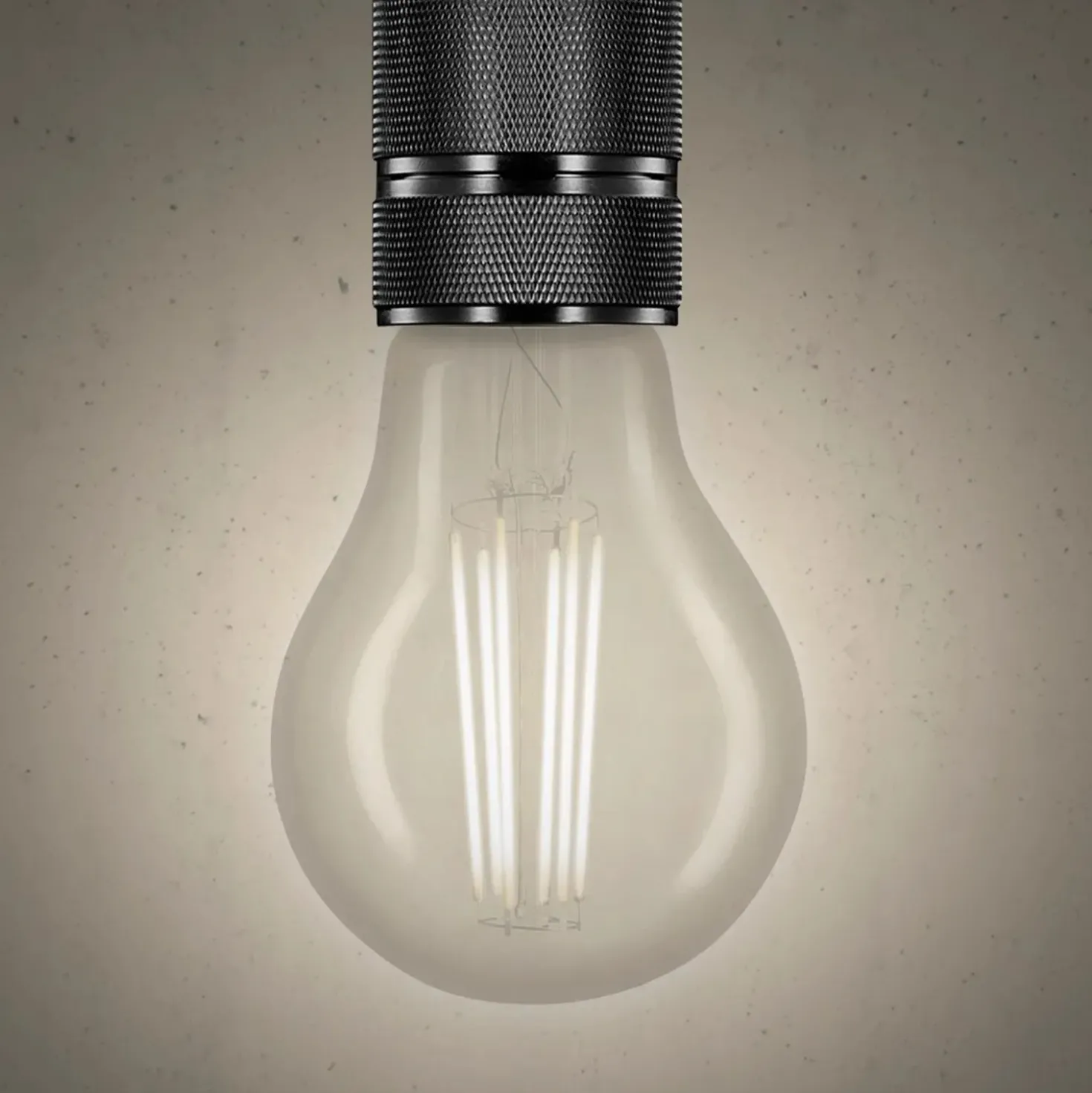 Lampadina LED filamento goccia frost E27 10W 1200 lumens