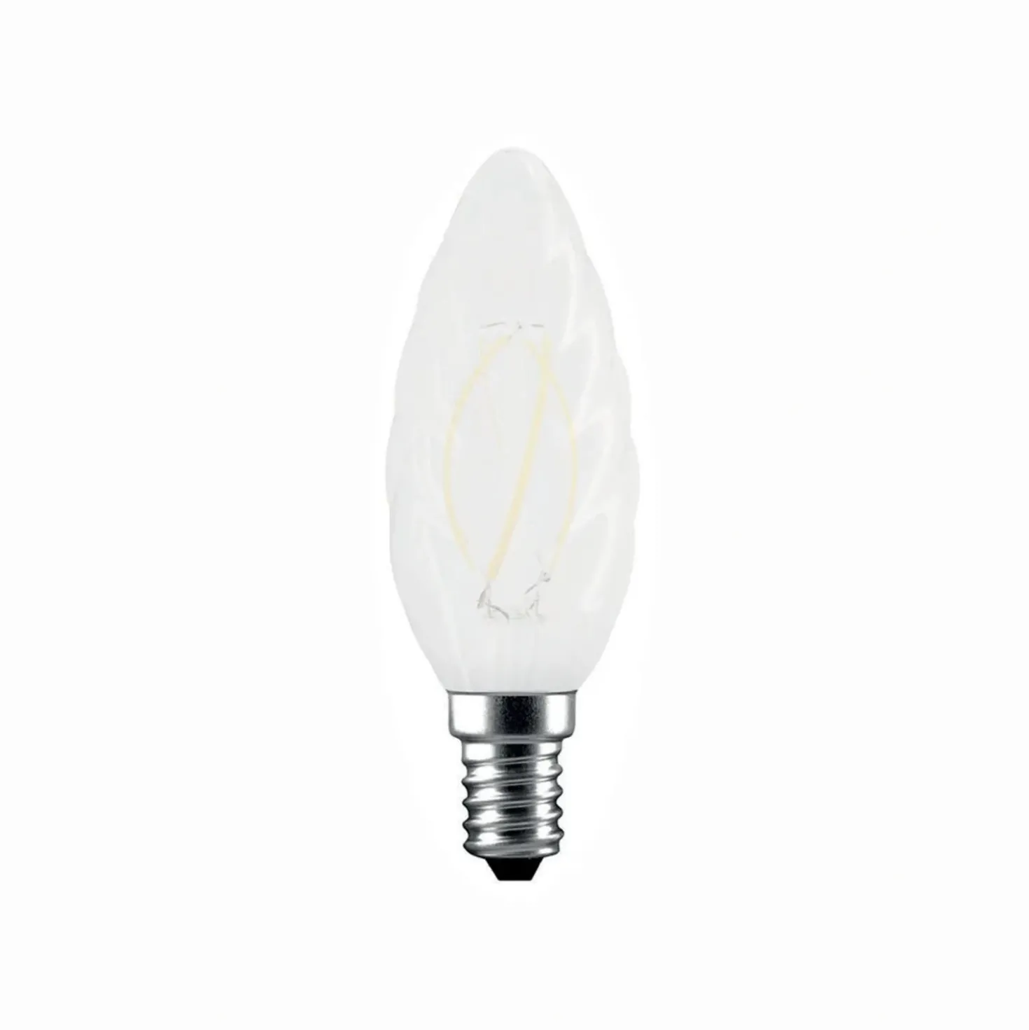 Lampadina LED filamento Tortiglione Ledbyled E14 4W 520 lumens