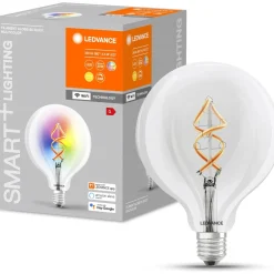 Lampadina LED Ledvance Smart Home+ Wifi Filamento Globo RGBW E27 4.5 W 300 lm