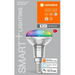 Lampadina LED Ledvance Smart Home+Wifi E14 3,3 W 210 lm 2700-6500 K RGBW