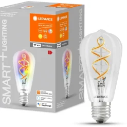 Lampadina LED Ledvance Smart Home+Wifi Edison E27 4,5 W 300 lm 2700 K RGBW