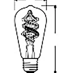 Lampadina LED Ledvance Smart Home+Wifi Edison E27 4,5 W 300 lm 2700 K RGBW