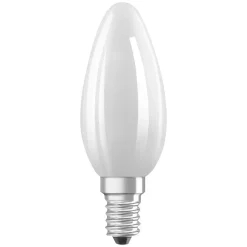 Lampadine LED E14 forma a candela Osram 806lm bianco opaco 3 pz 2700K