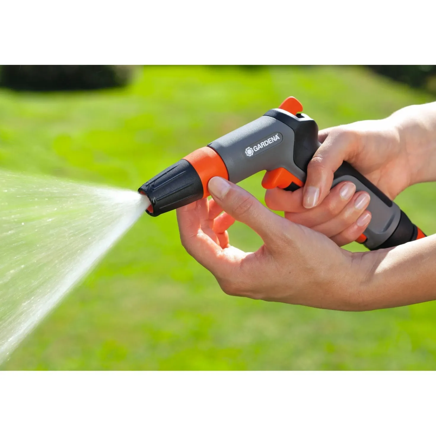 Lancia a impulsi Gardena Classic per irrigazione e pulizia getto regolabile